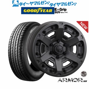 クリムソン MG アーマー FF 17インチ 8.0J グッドイヤー エフィシエント グリップ SUV HP01 265/70R17 サマータイヤ ホイール4本セット