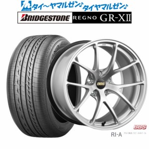 BBS JAPAN RI-A 18インチ 8.5J ブリヂストン REGNO レグノ GR-XII 225/40R18 サマータイヤ ホイール4本セット