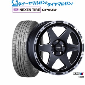 タナベ SSR ディバイド TR-6 16インチ 7.0J NEXEN ネクセン CP672 205/65R16 サマータイヤ ホイール4本セット