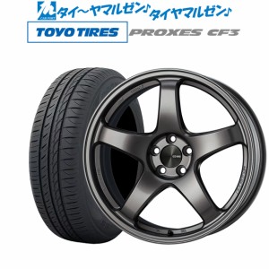 エンケイ PF05 17インチ 7.0J トーヨータイヤ プロクセス PROXES CF3 215/50R17 サマータイヤ ホイール4本セット