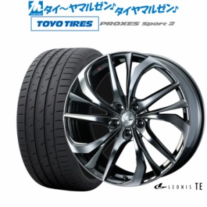 ウェッズ レオニス TE 19インチ 8.0J トーヨータイヤ プロクセス PROXES スポーツ2  235/40R19 サマータイヤ ホイール4本セット