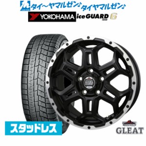 BADX ロックケリー ROCK KELLY グリート(5穴) 16インチ 6.5J ヨコハマ アイスガード IG60 215/65R16 スタッドレスタイヤ ホイール4本セッ