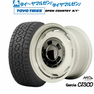 MID ガルシア シスコ 16インチ 6.0J トーヨータイヤ オープンカントリー A/T III (AT3) 175/80R16 サマータイヤ ホイール4本セット