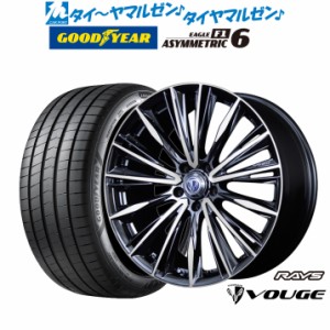 レイズ ベルサス ストラテジーア ヴォウジェ 19インチ 8.0J グッドイヤー イーグル F1 アシメトリック6 225/45R19 サマータイヤ ホイール