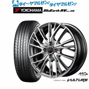 MID ヴァーテック ワン ヴァルチャー 15インチ 4.5J ヨコハマ BluEarth ブルーアース RV03CK(RV-03CK) 165/65R15 サマータイヤ ホイール4