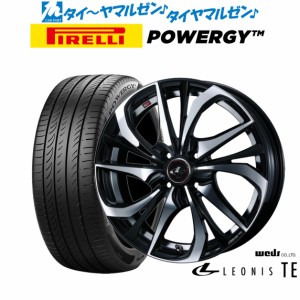 ウェッズ レオニス TE 17インチ 6.5J ピレリ POWERGY (パワジー) 215/45R17 サマータイヤ ホイール4本セット