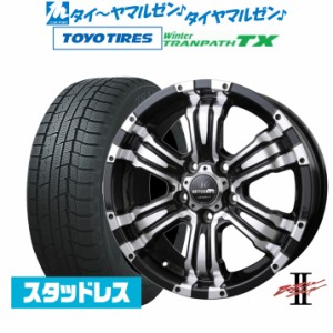 BADX ロクサーニ バトルシップII(5-114) 16インチ 7.0J トーヨータイヤ ウィンタートランパス TX 215/65R16 スタッドレスタイヤ ホイール