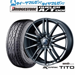 ウェッズ ザミック ティート 15インチ 6.0J ブリヂストン DUELER デューラー A/T 001 205/70R15 サマータイヤ ホイール4本セット