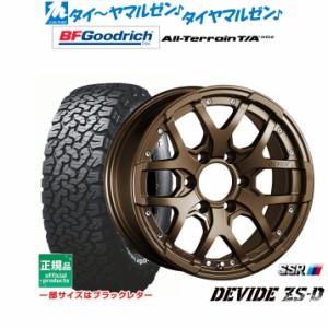 タナベ SSR ディバイド ZS-D 18インチ 8.0J グッドリッチ オールテレーン T/A KO2 265/60R18 サマータイヤ ホイール4本セット