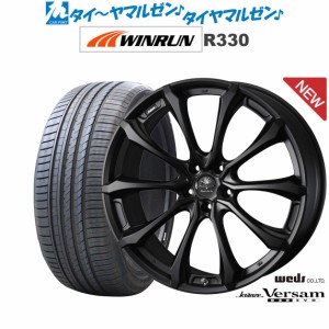 ウェッズ クレンツェ ヴェルサム 030EVO 22インチ 9.0J WINRUN ウインラン R330 265/35R22 サマータイヤ ホイール4本セット