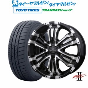 BADX ロクサーニ バトルシップII(ハイエース) 18インチ 7.0J トーヨータイヤ トランパス mp7  225/50R18 サマータイヤ ホイール4本セット