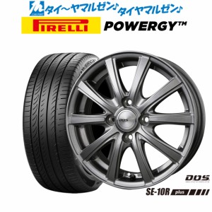 BADX D,O,S(DOS) SE-10R plus 15インチ 5.5J ピレリ POWERGY (パワジー) 185/60R15 サマータイヤ ホイール4本セット