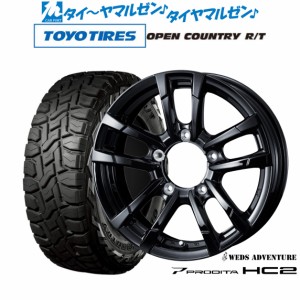 ウェッズ アドベンチャー プロディータHC2 16インチ 5.5J トーヨータイヤ オープンカントリー R/T  215/70R16 サマータイヤ ホイール4本