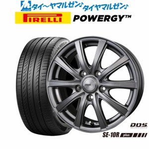 BADX D,O,S(DOS) SE-10R plus 15インチ 6.0J ピレリ POWERGY (パワジー) 175/65R15 サマータイヤ ホイール4本セット