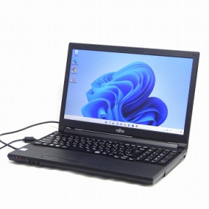 【テンキー 搭載】富士通 LIFEBOOK A576/N 第6世代 Core i5 メモリ:8GB 新品SSD:128GB ノートパソコン 15.6インチ フルHD DVDマルチ HDMI