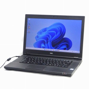 NEC VersaPro VKL24X-4 第7世代 Core i3 メモリ:8GB 新品SSD:256GB ノートパソコン 15.6インチ  HDMI VGA Office付 中古パソコン パソコ