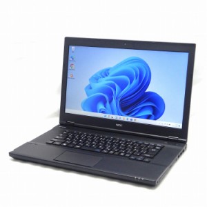 アウトレット NEC VersaPro VK24MX-U 第6世代 Core i5 メモリ:8GB 新品SSD:128GB ノートパソコン 15.6インチ  HDMI VGA Office付 中古パ