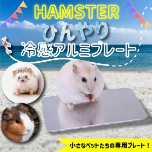 【定形外郵便無料】ハムスター用冷却プレート（小） 小動物 うさぎ ケージ 暑さ対策 ひんやり マット ペット用品 小動物用品 ひんやりグ