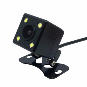 バックカメラ 正像/鏡像選択可 ガイドライン表示機能 視野角度170度 暗視機能 IP66防水仕様 超小型CCD 4灯LED DC12V BK800