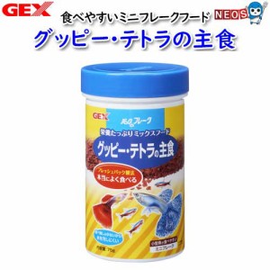 GEX　パックDEフレーク　グッピー・テトラの主食　75g