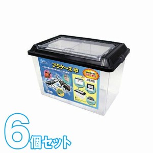 ニッソー　プラケース　中【6個セット】　品番:NWP-154　 【取寄商品】　 【水槽/熱帯魚/観賞魚/飼育】【生体】【通販/販売】【アクアリ