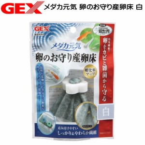 GEX　メダカ元気 卵のお守り産卵床　白  【水槽/熱帯魚/観賞魚/飼育】【生体】【通販/販売】【アクアリウム/あくありうむ】 