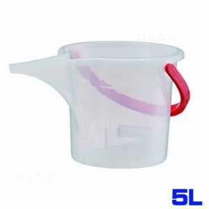 水差しバケツ 5L  【水槽/熱帯魚/観賞魚/飼育】【生体】【通販/販売】【アクアリウム/あくありうむ】 