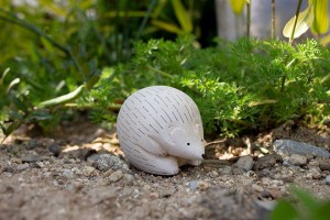 はりねずみ ハリネズミ Hedgehog  ヘッジホッグ インテリア 置物 木彫り 木製 動物雑貨