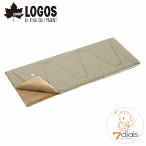 LOGOS/ロゴス 冷感・吸汗 LOGOS スヤスヤシュラフ 寝袋 封筒型寝袋 夏用の接触冷感寝袋 季節で肌面を変えられるリバーシブル仕様のシュラ