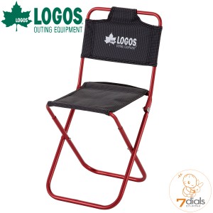 LOGOS/ロゴス 7075トレックチェア(背付)レッド トレッキングに最適な経理用でコンパクトな1人用チェア 椅子