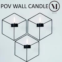 menu POV メニューPOV ウォールキャンドルホルダー wall candle holder 壁掛けキャンドルホルダーで飾る 北欧デザインキャンドル ウォー