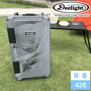 Deelight/ディーライト フリッジクーラーボックス45QT Iceland Fridge Coolerbox 縦置きで冷蔵庫になる容量42リットルのクーラーボックス