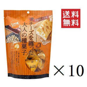 クーポン配布中!! 東海農産 トーノー じゃり豆 濃厚チーズ  チーズを纏った大人の種菓子 70g×10個セット まとめ買い ひまわりの種 かぼ