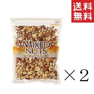 共立食品 ミックスナッツ 500g×2袋セット まとめ買い 大容量 業務用 テーブルスナック 味付きナッツ おつまみ