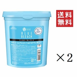 アレスインターナショナル アレスカラー ブルーブリーチ 1剤 500g×2個セット まとめ買い サロン 美容室 ヘアケア