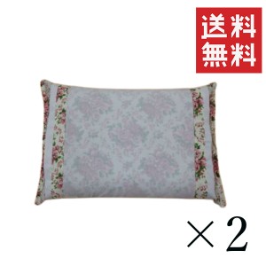 吉田商店枕工場 昔ながらのそば枕 サイズ 35cmｘ50cm ピンク花 2個セット まとめ買い ペア 蕎麦殻 そば殻 硬め まくら 通気性