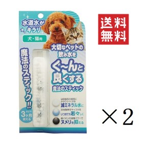 クーポン配布中!! 【即納】ビーブラスト B-blast 魔法のスティック 犬猫用 1本入り×2個セット まとめ買い 腎臓 尿石 水素水 浄水 給水 