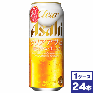 【お取り寄せ】クリアアサヒ　500ml缶×24本