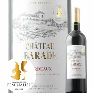 ワイン 赤ワイン シャトー・バラドゥ 2019年 フランス ボルドー フルボディ 750ml wine
