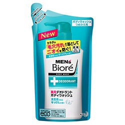 【花王】メンズビオレ　薬用デオドラントボディウォッシュ　せっけんの香り　つめかえ用　３８０ｍｌ ◆お取り寄せ商品