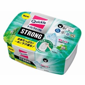 【花王】トイレクイックル ストロング エクストラハーブの香り 容器入 8枚入 ※取寄商品