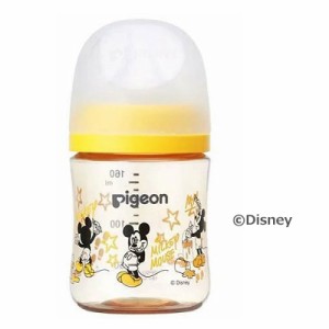 【ピジョン】母乳実感 哺乳びん プラスチック Disney 160ml 1個 ※取寄商品