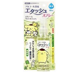 【サイキョウ・ファーマ】エタッシュ 手指消毒液ミスト ポムポムプリン 60mL [指定医薬部外品] ※取寄商品