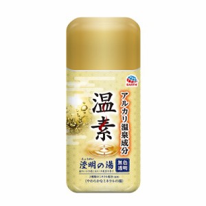 【アース製薬】温素 澄明の湯 600g [医薬部外品] ※取寄商品