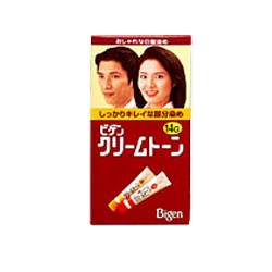 【ホーユー】ビゲン クリームトーン 14G (くすみのある栗色) 40g＋40g☆日用品 ※お取り寄せ商品