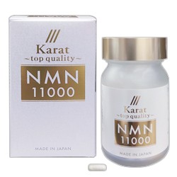 【Roses】カラット トップクオリティー NMN11000 60カプセル  (190mg×60粒)  ※取寄商品