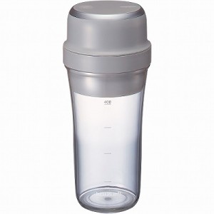 【コイズミ】充電式ポータブルミキサー 400ml グレー KMX0400／H ☆家電 ※取寄商品