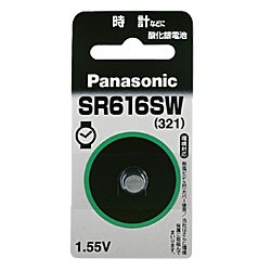 【パナソニック】酸化銀電池SR616SW☆家電※お取り寄せ商品