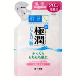 【ロート製薬】肌研　極潤ヒアルロン乳液 つめかえ用 １４０ｍｌ【お取り寄せ商品】