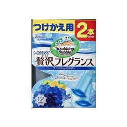 【ジョンソン】スクラビングバブル　トイレスタンプ　贅沢フレグランス　アロマティックサボン　つけかえ用　３８ｇ×２ ※お取り寄せ商